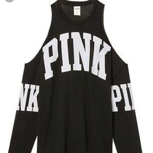 PINK Cold Shoulder long sleeve